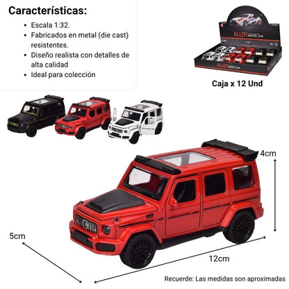 CAMIONETA COLECCIONABLE METALICA DIM: 12.5 x 5.5 x 6.5 cm