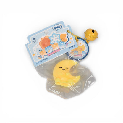 SQUISHY ANTI ESTRÉS CLIMA ELASTICO CAUCHO  DIM: 4X3X1