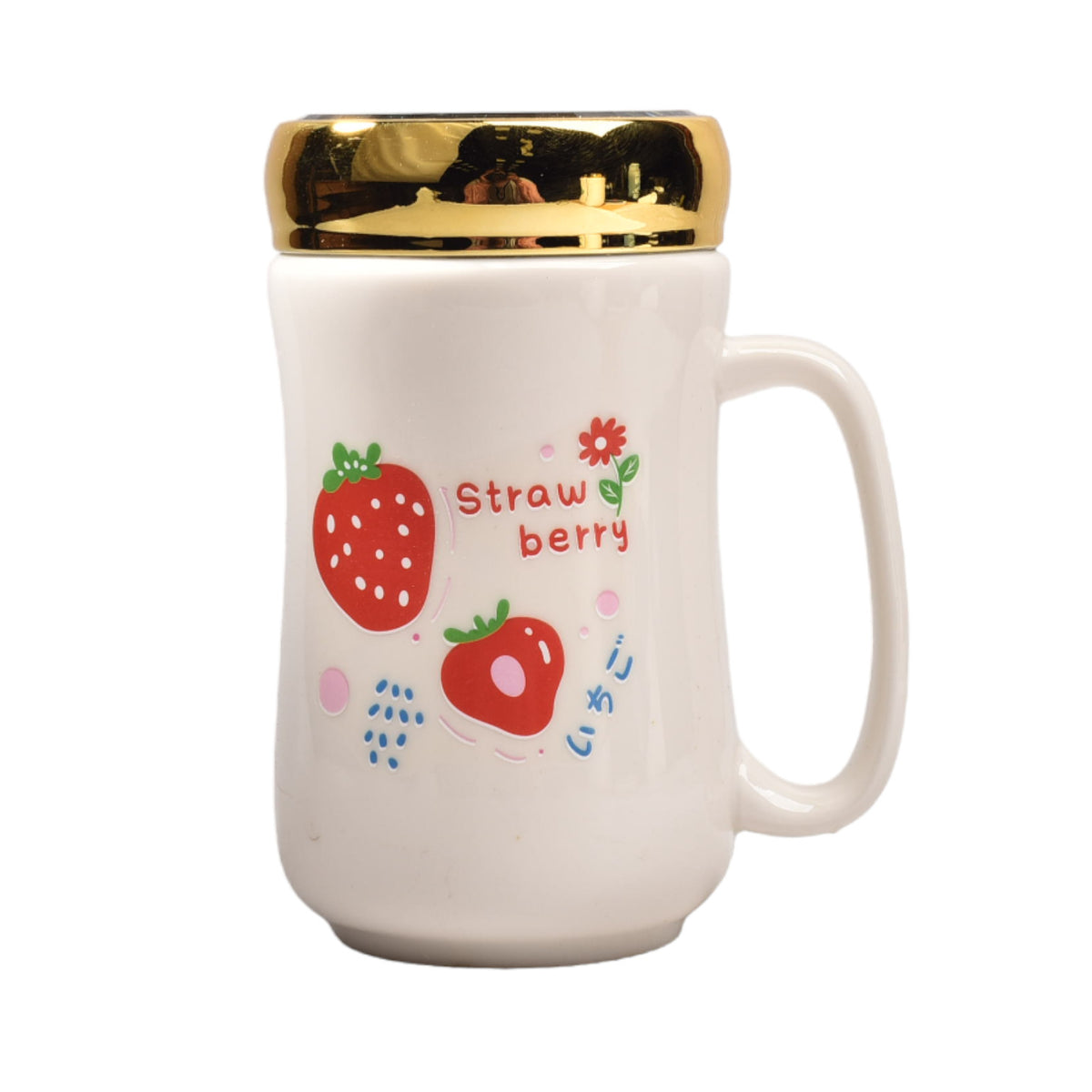 mug pocillo con tapa ceramica
