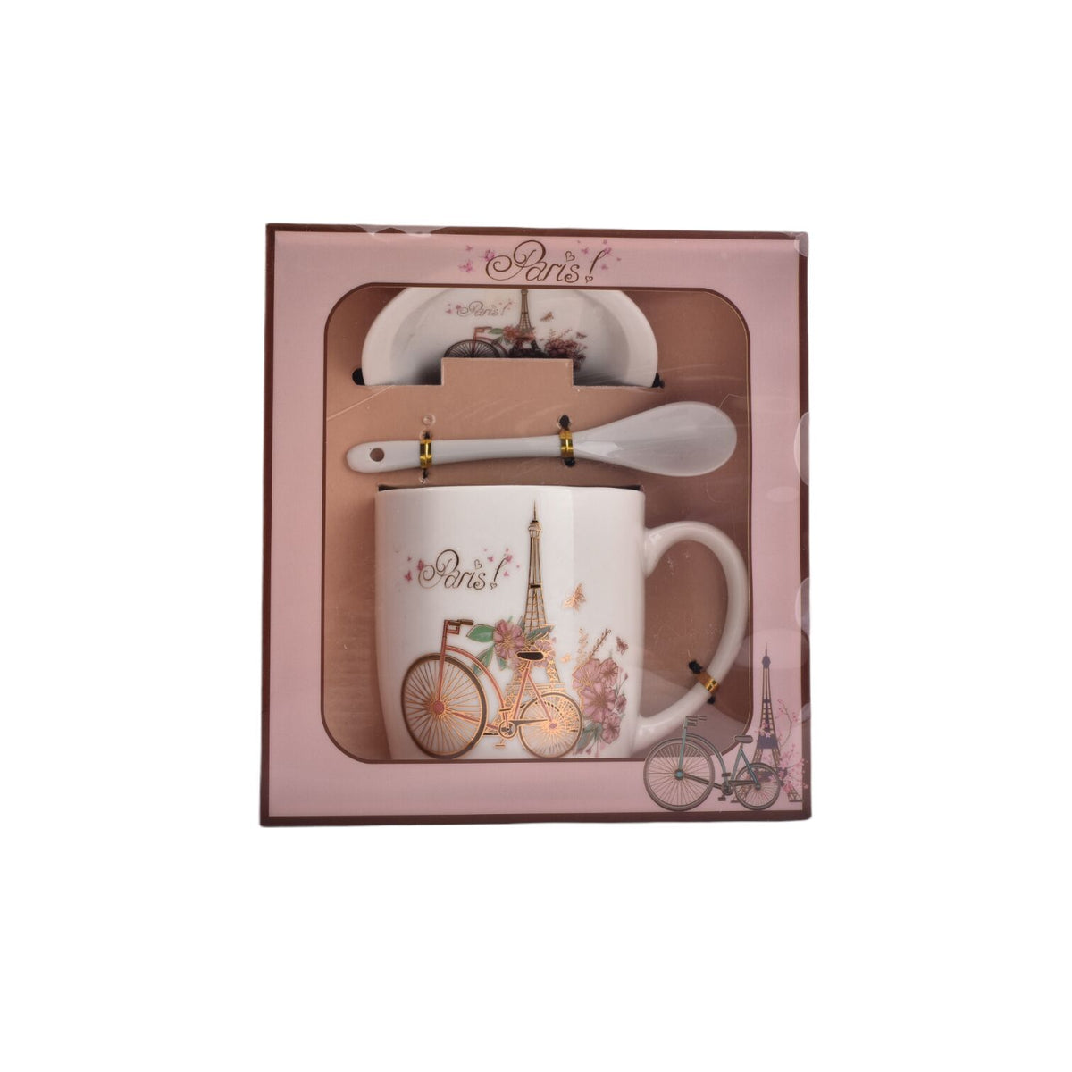 pocillo con cuchara mug ceramica