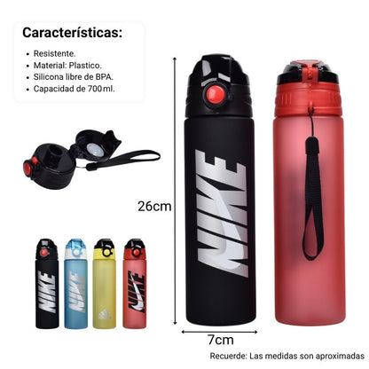 BOTELLA DE AGUA 700ML PLASTICO