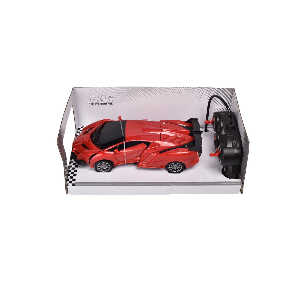 juguete carro con control remoto plastico dim:30x16x12