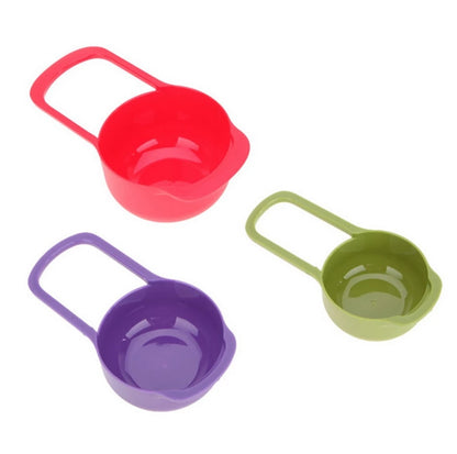 JUEGO SET 6 CUCHARAS COPAS TAZAS MEDIDORAS DIM:17CM