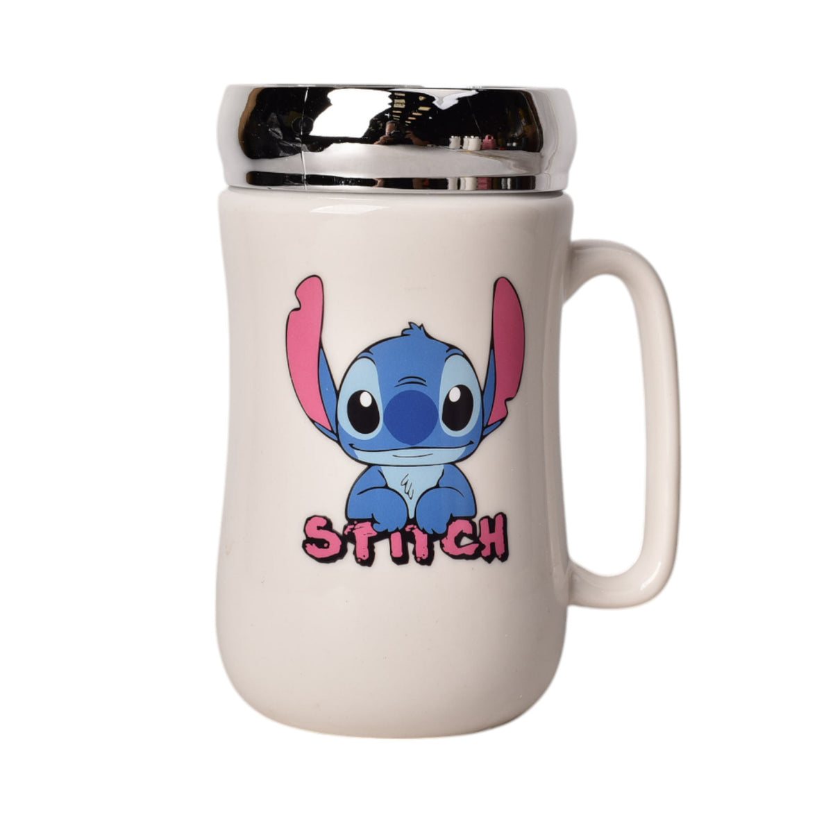 mug pocillo stitch personaje 420ml dim:7x7x14