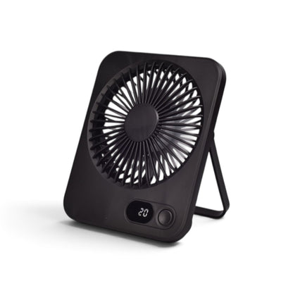 VENTILADOR CON CABEL USB RECARGABLE DIM:13X16CM