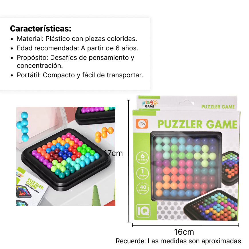juego de mesa rompecabezas plastico didactico dim:17*16*4