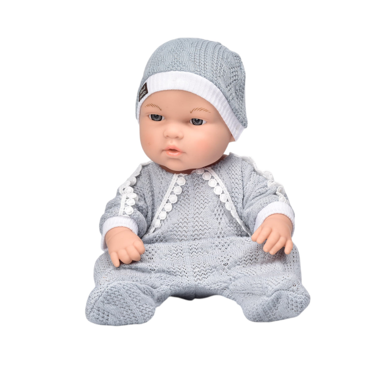 juguete bebe muñeca realista de caucho dim:15x9x31