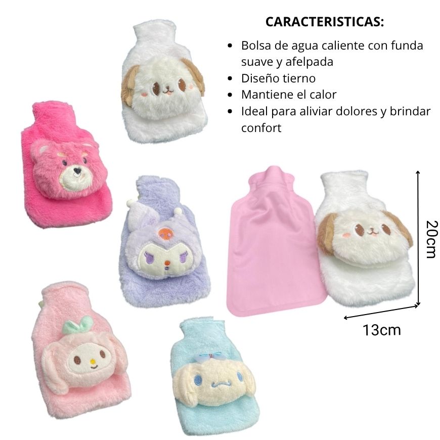 bolsa de agua caliente termica prj 350ml