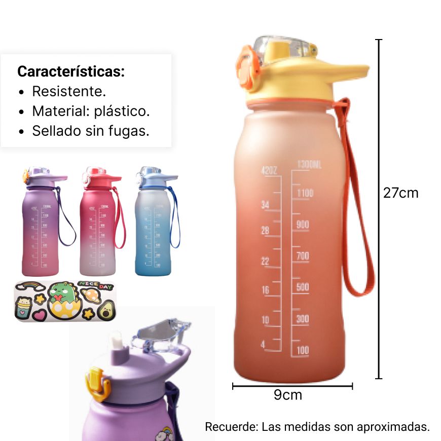 botella de agua 1000ml