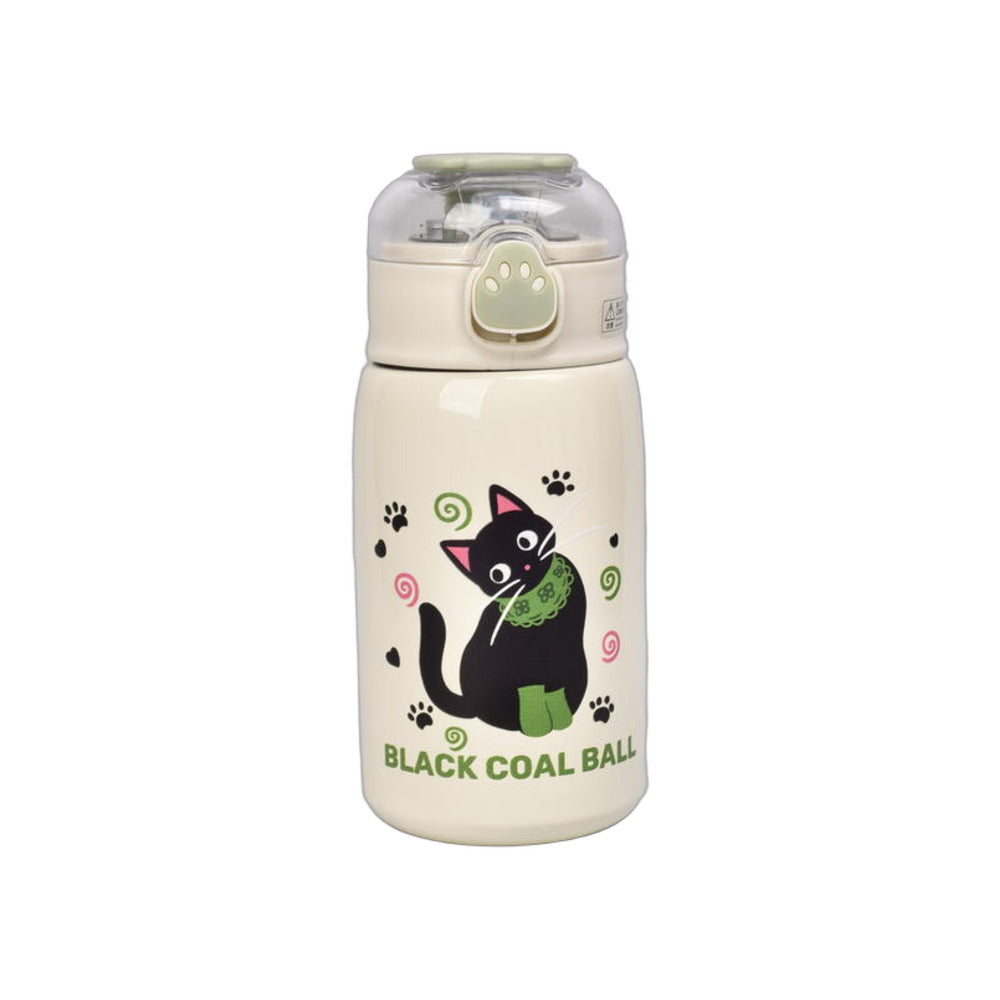 termo acero inoxidable 400ml gatos dim: 7x7x17