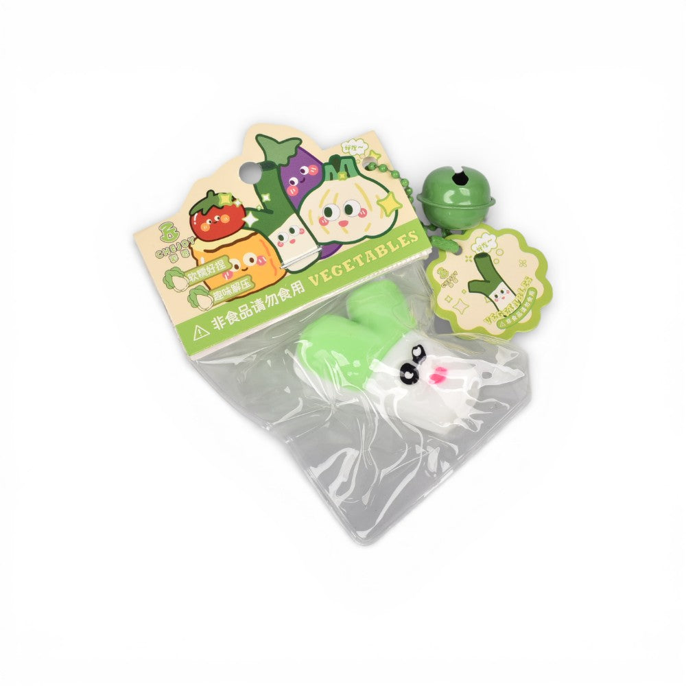squishy anti estrés formas verduras elastico  dim: 4x4x1