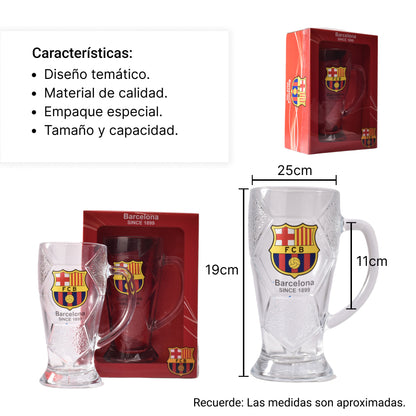 VASOS CERVECEROS EN VIDRIO 500ML
