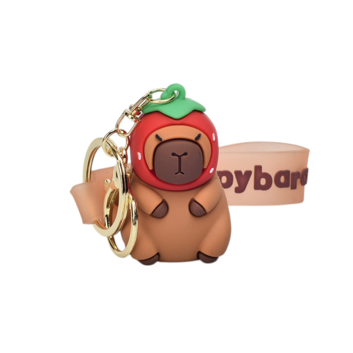 llavero silicona capybara dim:5