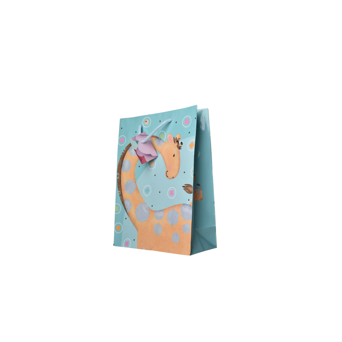 bolsa para regalo diseño niño niña de papel dim:18x23x9