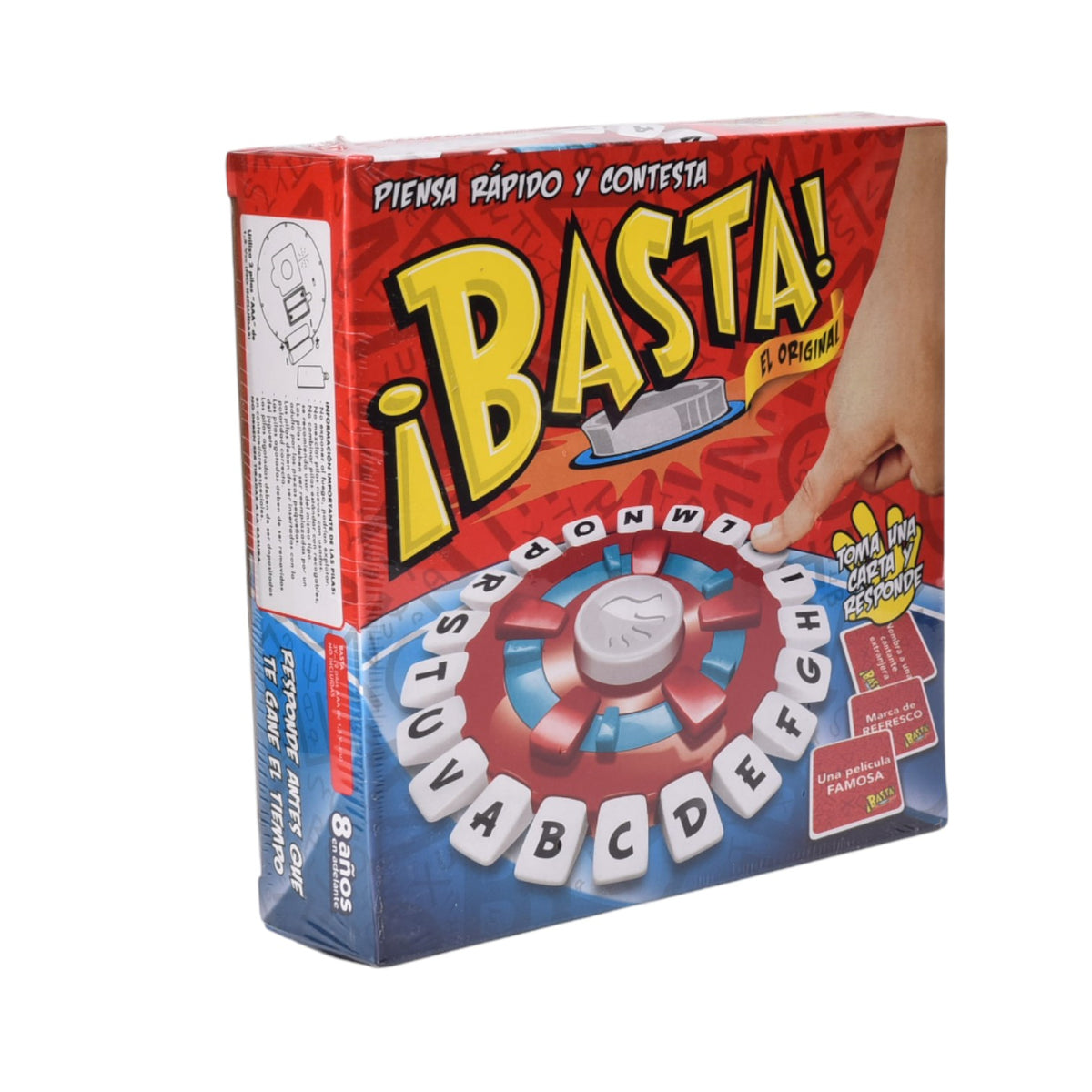 juego de mesa basta interactivo familiar plastico dim:17x17x4