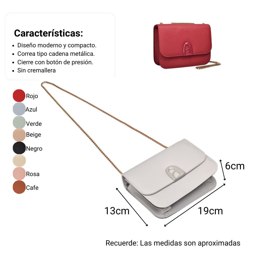 bolso mujer ligero diferentes colores dim:19x13x6