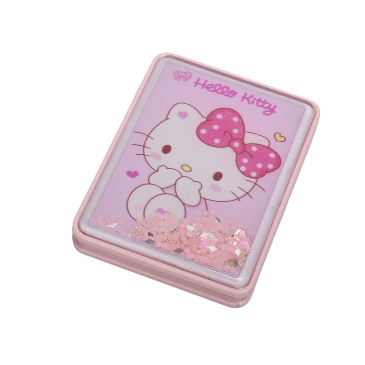 espejo cuadrado plastico rosado lila azul dim:6x7