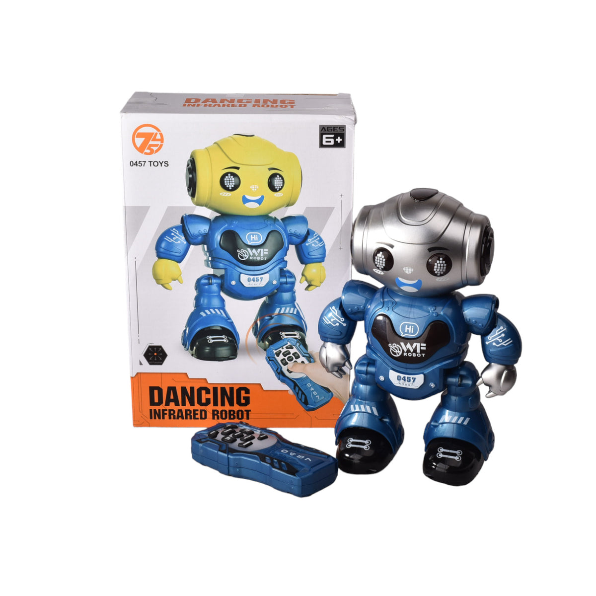 robot bailarin luces sonido con control (3066b)