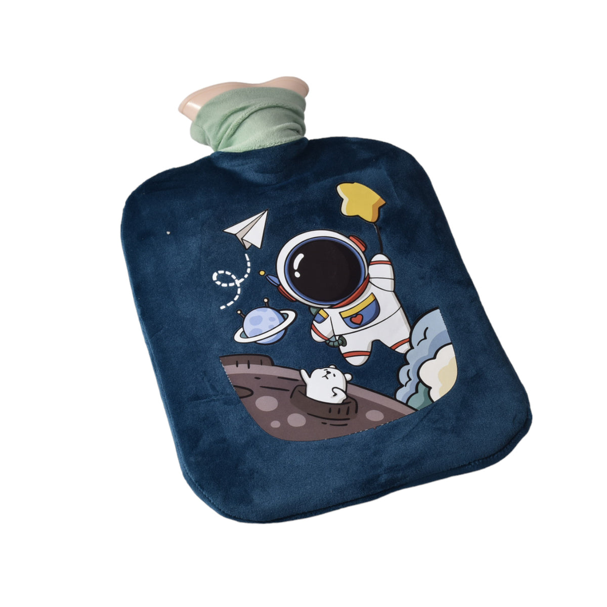 bolsa termica para agua caliente caucho + poliester diseño a