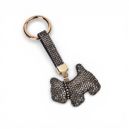 LLAVERO RESINA Y METAL DISEÑO DE PERRO DIM:5X4