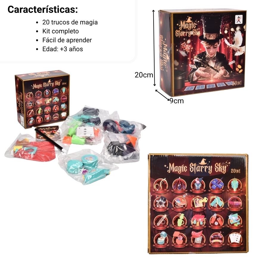 jugo de mesa magic starry dim: 20*9*20cm