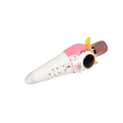 JUGUETE MICROFONO KARAOKE DE PLASTICO DIM:10X7X21