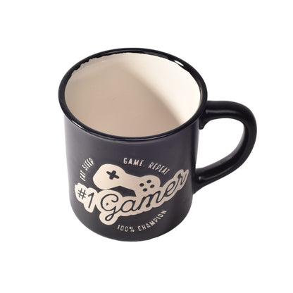 POCILLO CERAMICA CON LETRAS 350ML