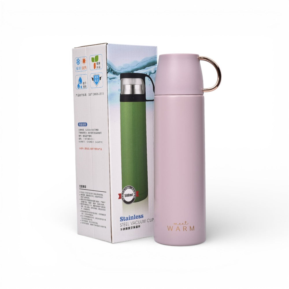 termo  acero inoxidable 500ml dim:7x7x23