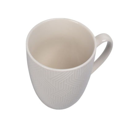 MUG POCILLO CERAMICA BLANCO 380ML DIM:8X8X11