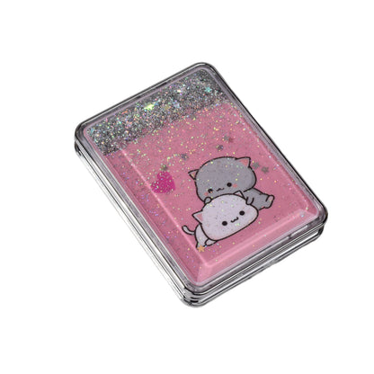 ESPEJO PLASTICO CUADRADO CARTERA DIM:6CM