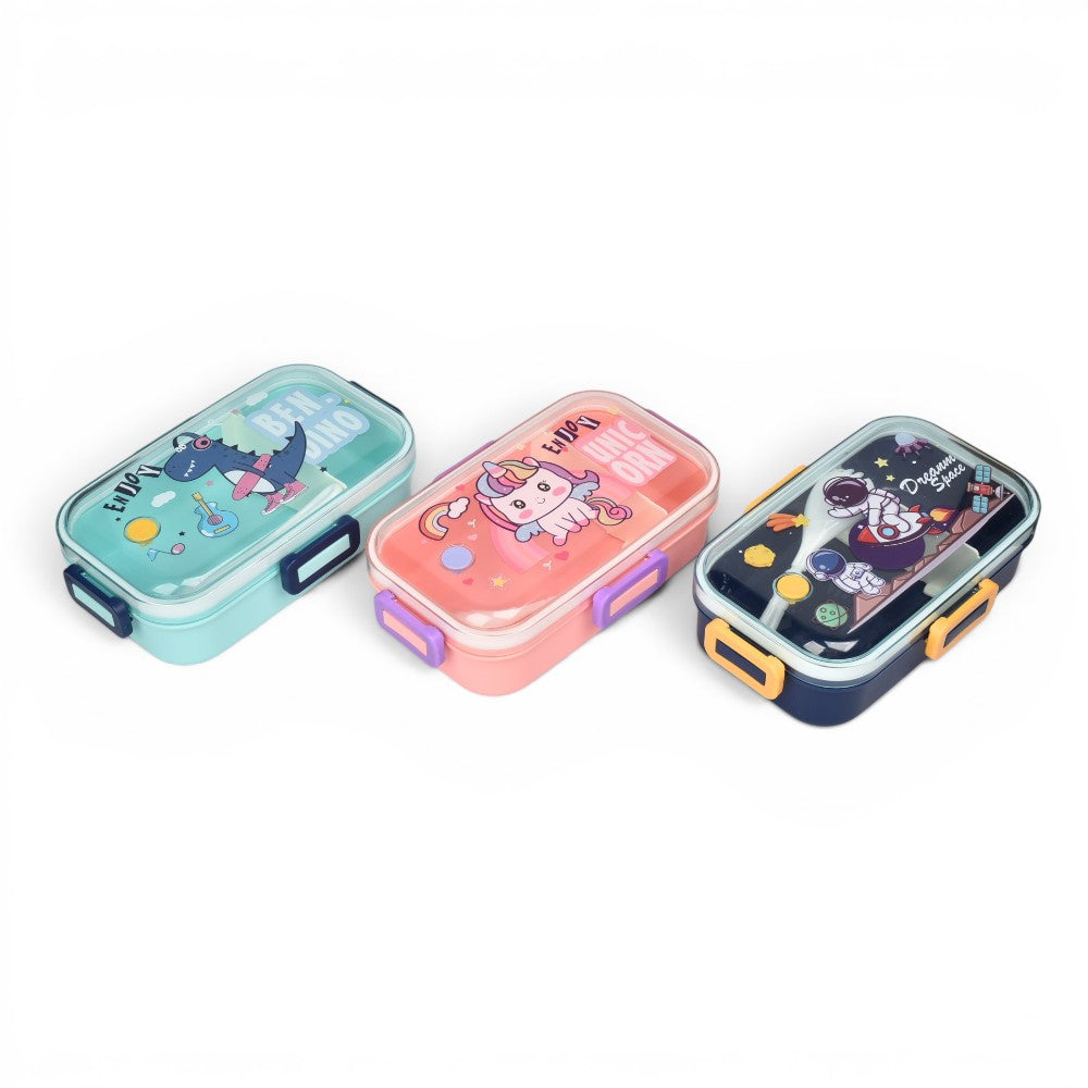 portacomida con cuchara para niños 700ml
