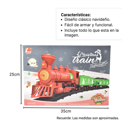 JUGUETE TREN CON MOVIMIENTO DE PLASTICO