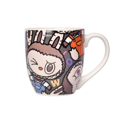 MUG POCILLO CERAMICA PERSONAJE LABUBU 300ML DIM:9X9X10
