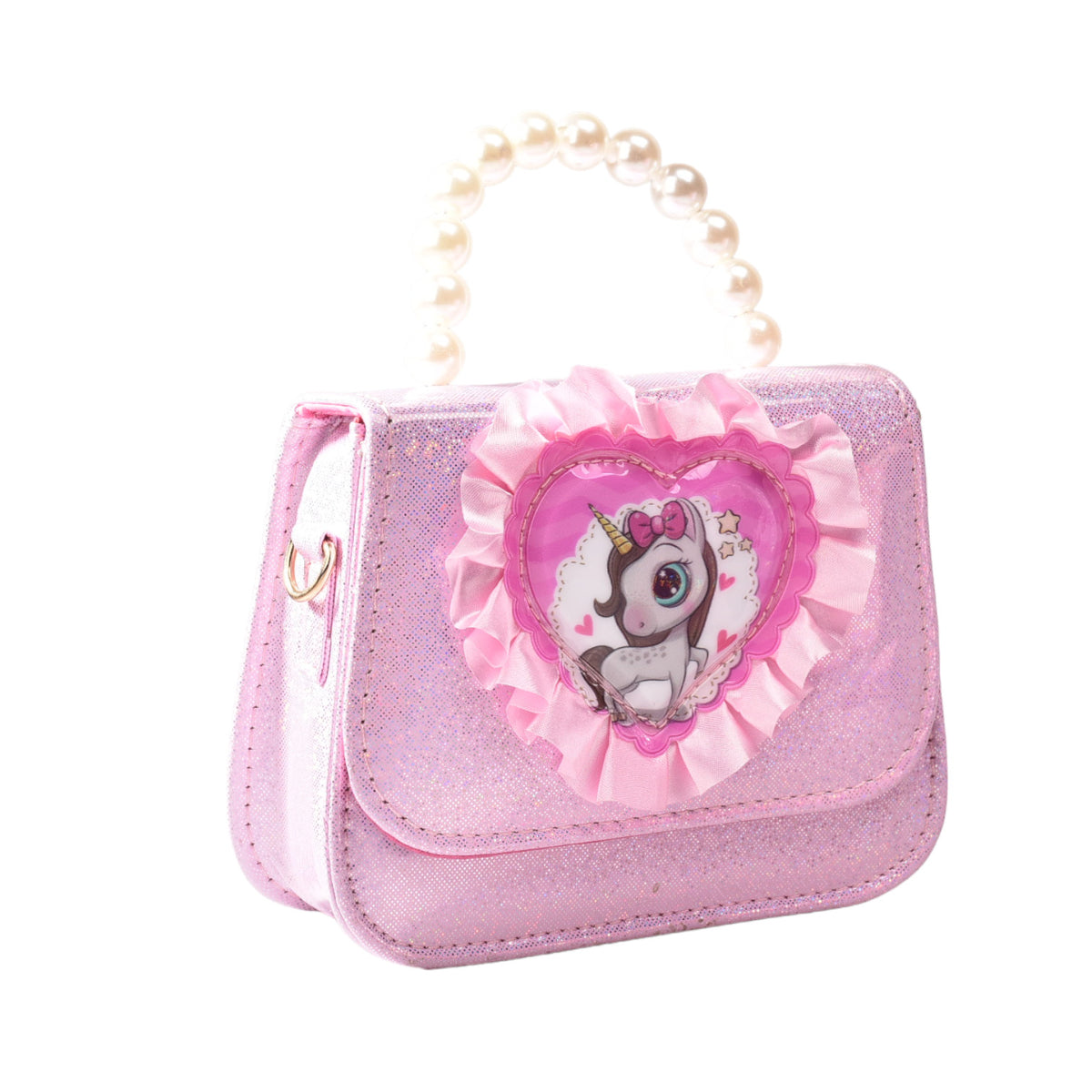 cartera sintetica de niña  dim:15*12*6cm