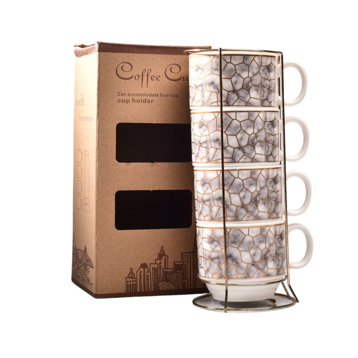 mug pocillo cermica color blanco x 4 unidades