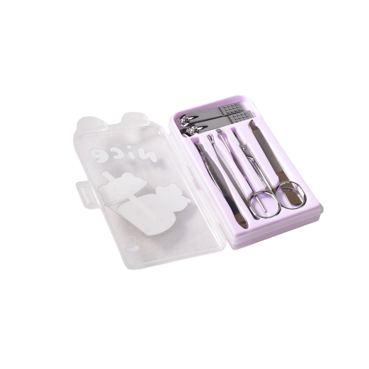 set cortauñas manicure 7 piezas