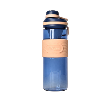 BOTELLA DE AGUA 620ML PLASTICO VARIOS COLORES DIM:22X7X7