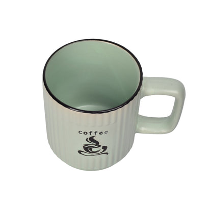 MUG POCILLO CERAMICA 300ML DIM:8X8X9