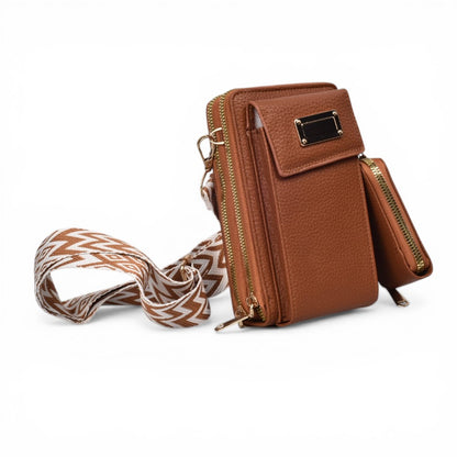 BOLSO PARA DAMA SINTETICO CON MONEDERO DIM: 11X18X7