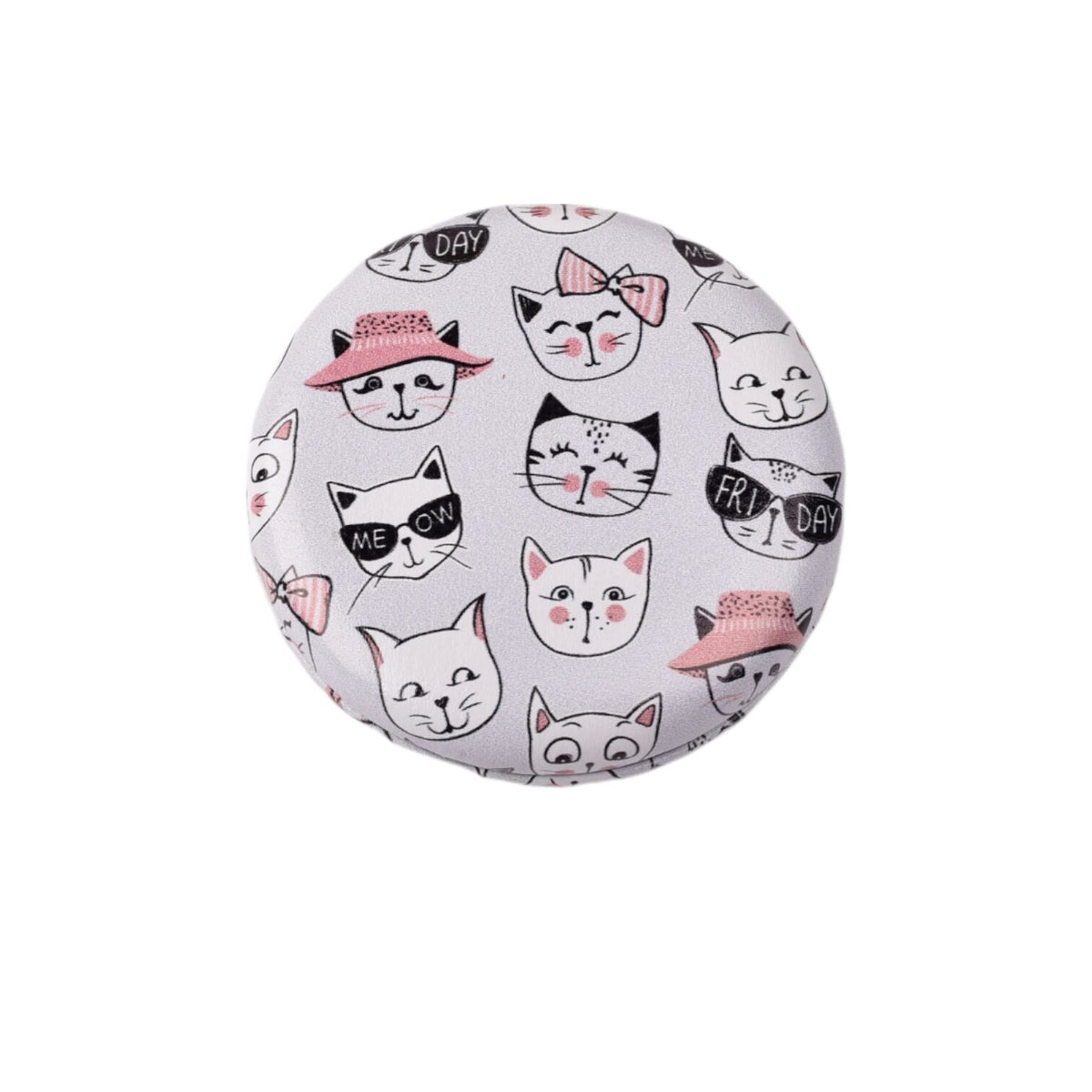 espejo plastico cartera dim:7*7cm