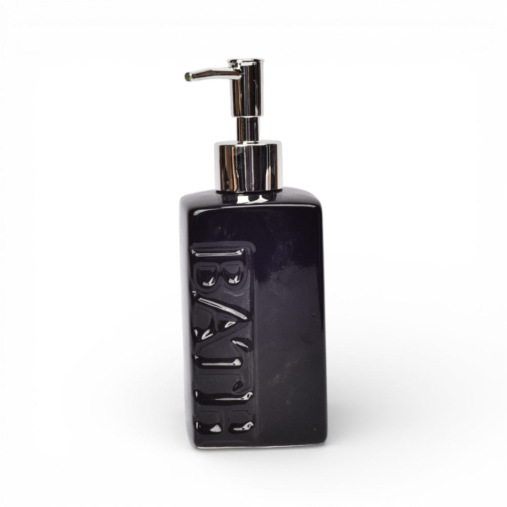 dispensador de jabon liquido ceramica dim:18x6x6