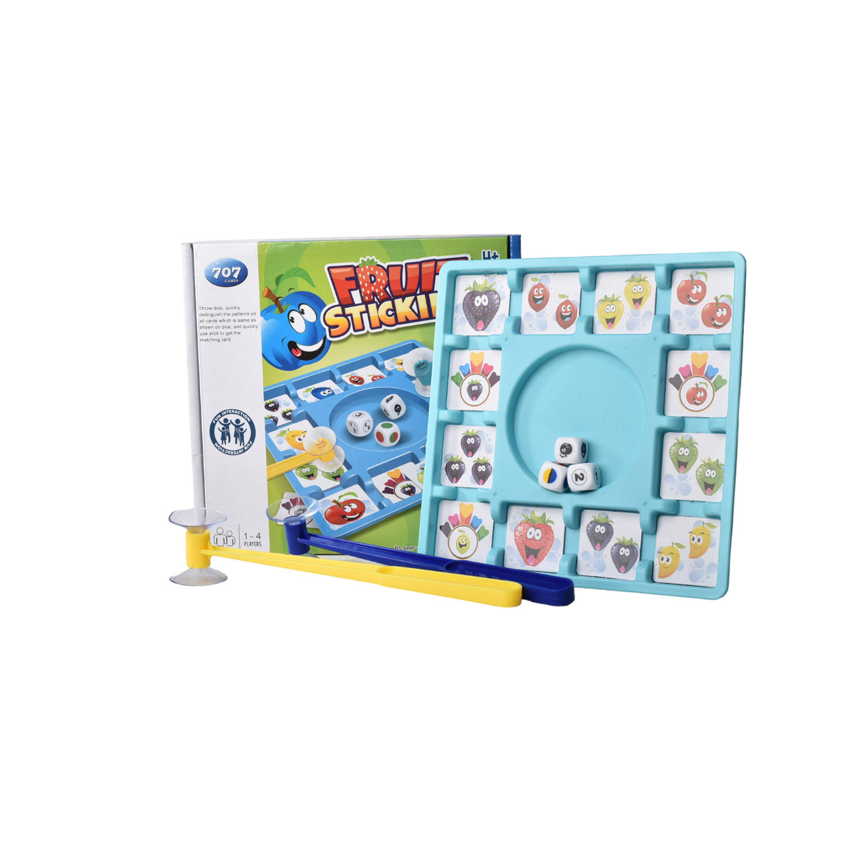 mini juego mesa clasico de frutas para niños