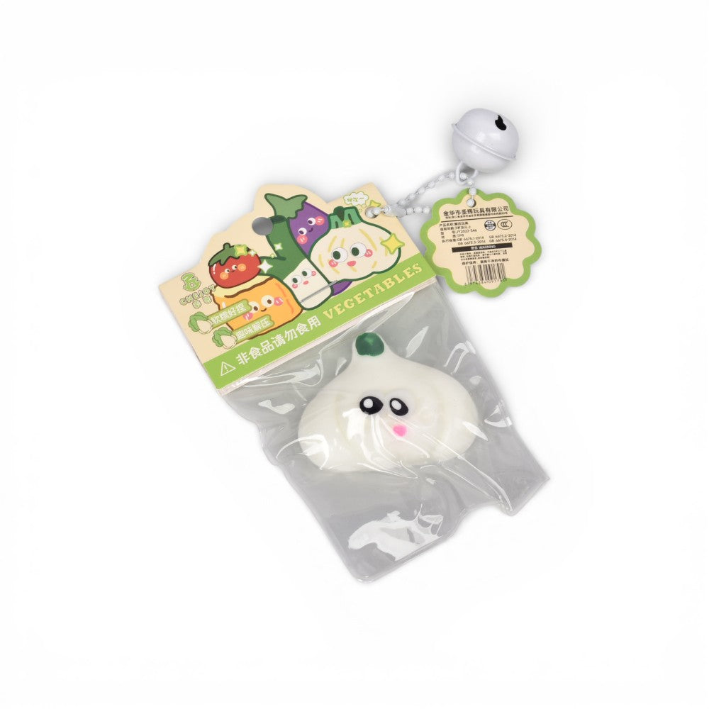 squishy anti estrés formas verduras elastico  dim: 4x4x1