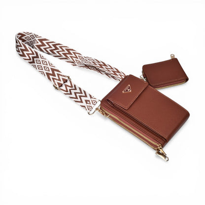 BOLSO PARA DAMA SINTETICO CON MONEDERO DIM: 11X18X7