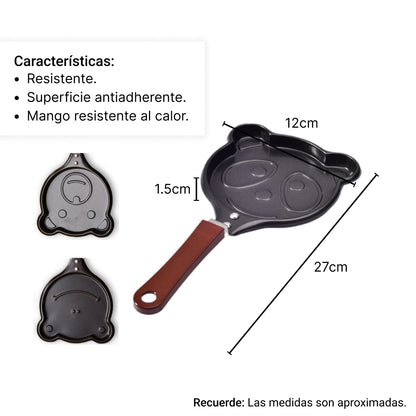 SARTEN  METAL DIM:14CM ACCESORIO UTENSILIO COCINA
