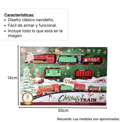 JUGUETE TREN CON MOVIMIENTO DE PLASTICO