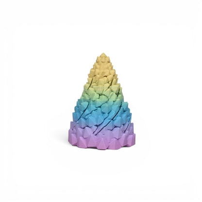 JUGUETE DIDACTICO FORMA PIRAMIDE PLASTICO DIM:8X6CM