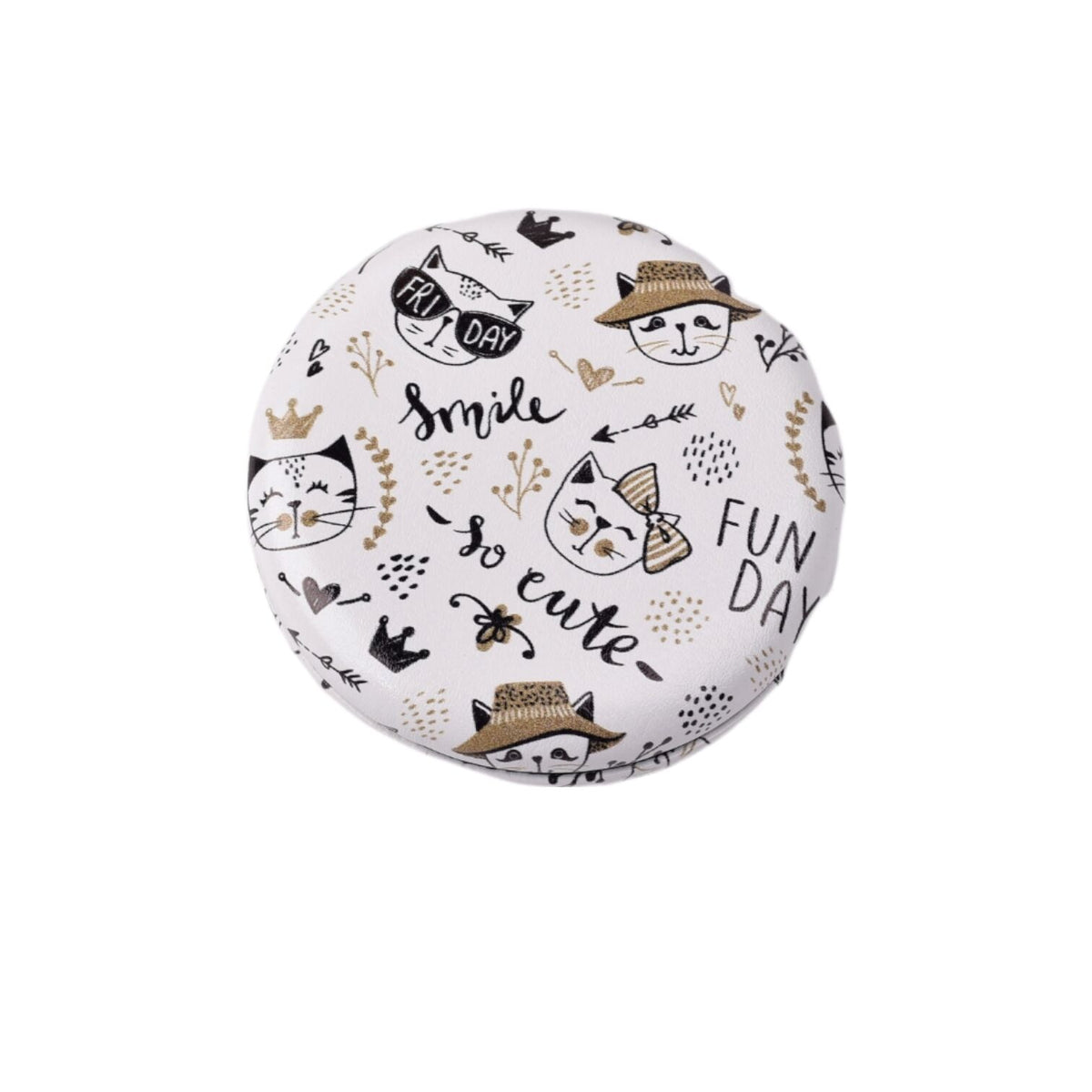 espejo plastico cartera dim:7*7cm