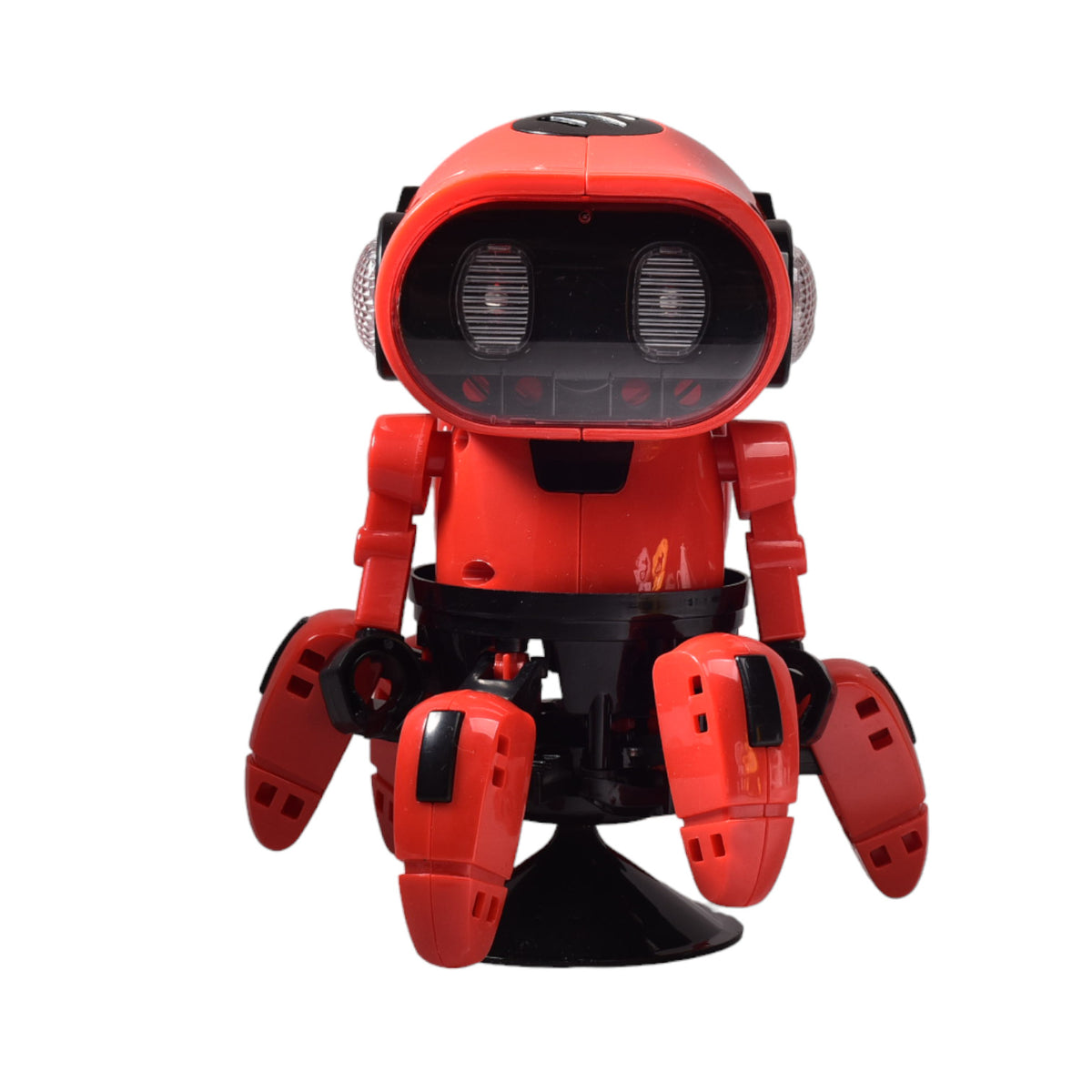 robot con luces sonido y movimiento juguete