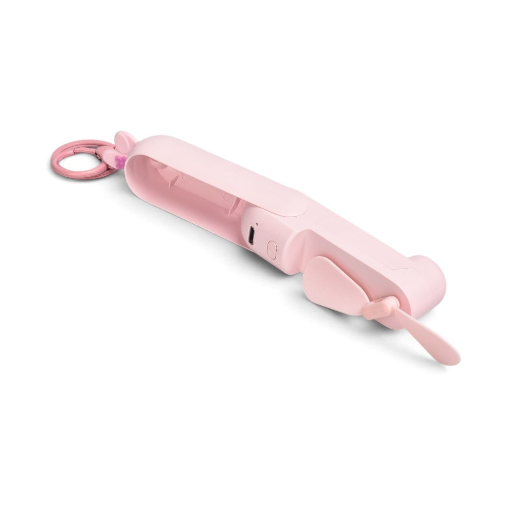 ventilador pequeño plastico con cable usb prj  dim: 18.7x11.5cm